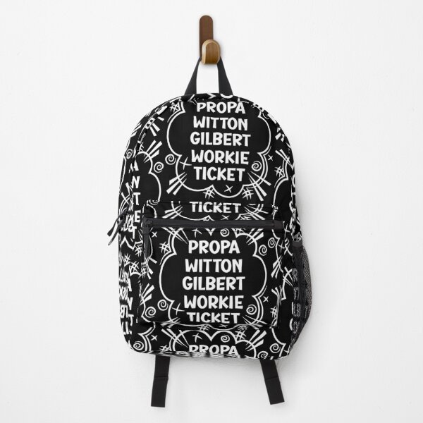 Artikelvorschau, PROPA WITTON GILBERT WORKIE TICKET ein freches Design für Leute aus Witton Gilbert im Nordosten Englands entworfen und verkauft von robimerch.