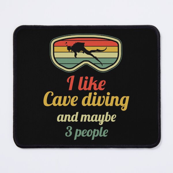 Item preview, Vintage Retro Cave Diving Caving Spelunking Caves Spelunker Caver Gift designed and sold by TastefulTees.