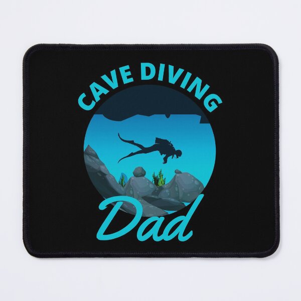 Item preview, Cave Diving Dad Fathers day Caving Spelunking Gift designed and sold by TastefulTees.