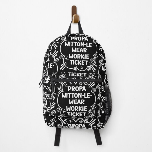 Item preview, PROPA WITTON-LE-WEAR WORKIE TICKET a cheeky design for people from Witton-le-Wear in the North East of England designed and sold by robimerch.