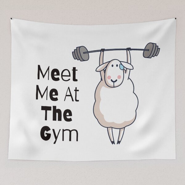 Item preview, Meet Me At The Gym designed and sold by Nesro34.