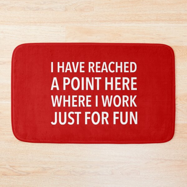 Item preview, I work just for fun, Funny Team Member, TTM designed and sold by KlaraMacinka.