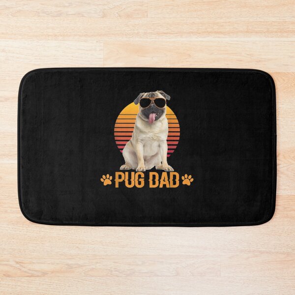 Item preview, Vintage Pug Dad Wear Sunglasses Funny Dog Lover T-Shirt designed and sold by shop   luisant.