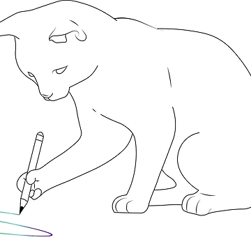Artwork thumbnail, Colorful Line by chedio