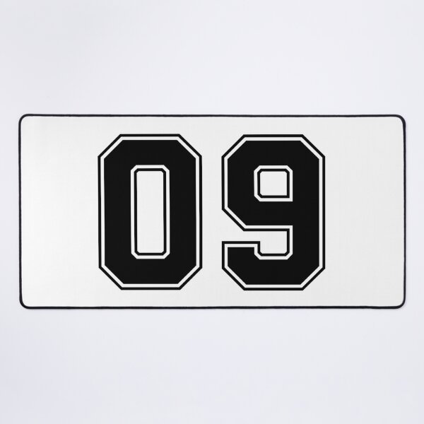 50 Classic Vintage Sport Jersey Number in Black Number on White Background  for American Football, Baseball or Basketball Stock Illustration -  Illustration of font, clothing: 140530140