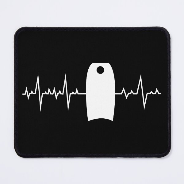 Item preview, Bodyboarding Bodyboarder Surfing Summer Heartbeat designed and sold by TastefulTees.