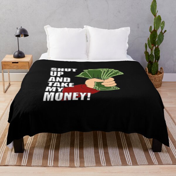 Item preview, Shut Up And Take My Money - Funny Cartoon designed and sold by Zyphrost ★★★★★ (✔).