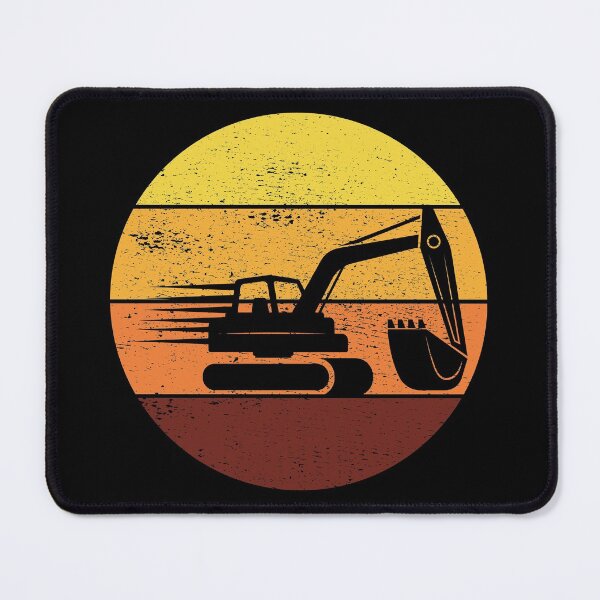 Item preview, Excavator Backhoe Heavy Equipment Operator Vintage Retro designed and sold by TastefulTees.