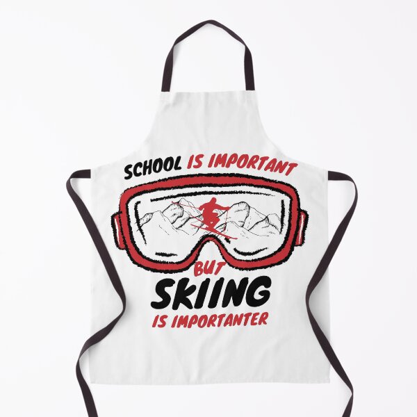 Item preview, School Is Important But Skiing Is Importanter | Ski Lover designed and sold by nestoras28.