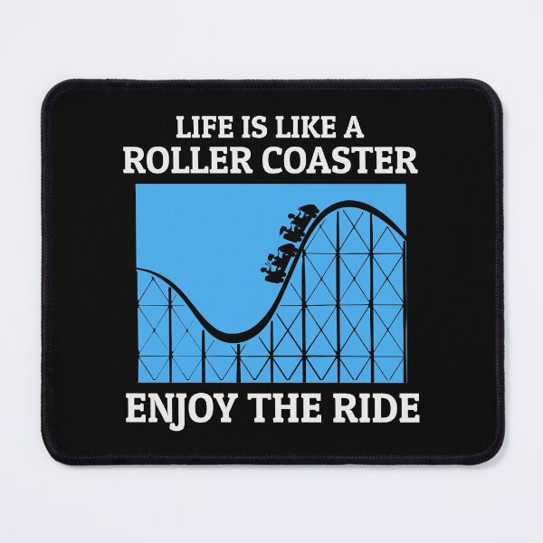 Item preview, Roller Coaster Amusement Park Funny Saying designed and sold by TastefulTees.