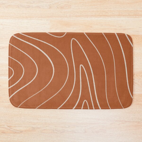Item preview, Minimalist Topographical Abstract in Clay and Putty designed and sold by kierkegaard.