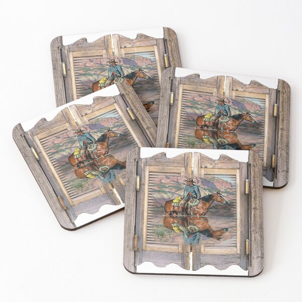 Item preview, fwc 7705 oldwest wild cowboy designed and sold by fred chiea.