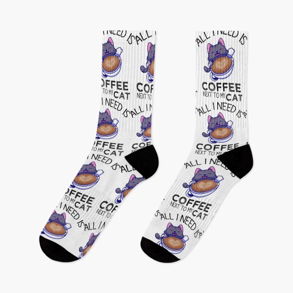 Item preview, All I Need Is Coffee And My Cat, Coffee Men And Women designed and sold by mHmShop.