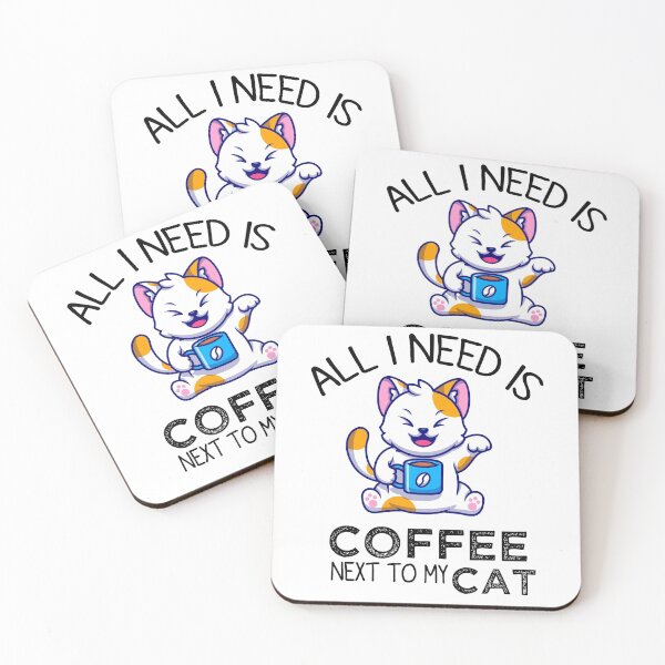 Item preview, All I Need Is Coffee And My Cat, Coffee Men And Women designed and sold by mHmShop.