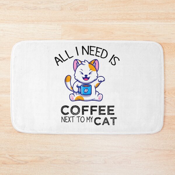 Item preview, All I Need Is Coffee And My Cat, Coffee Men And Women designed and sold by mHmShop.