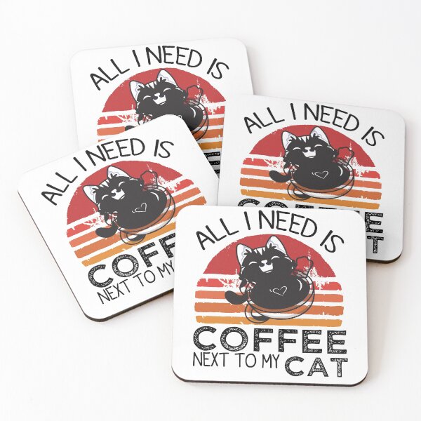 Item preview, All I Need Is Coffee And My Cat, Coffee Men And Women designed and sold by mHmShop.
