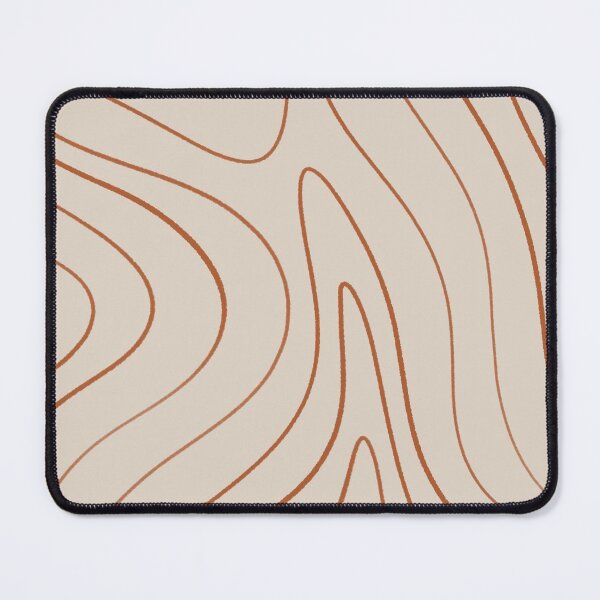 Item preview, Minimalist Topographical Abstract in Putty and Clay designed and sold by kierkegaard.