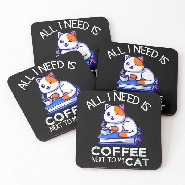 Item preview, All I Need Is Coffee And My Cat, Coffee Men And Women designed and sold by mHmShop.