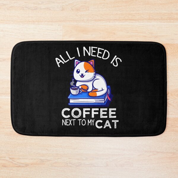 Item preview, All I Need Is Coffee And My Cat, Coffee Men And Women designed and sold by mHmShop.