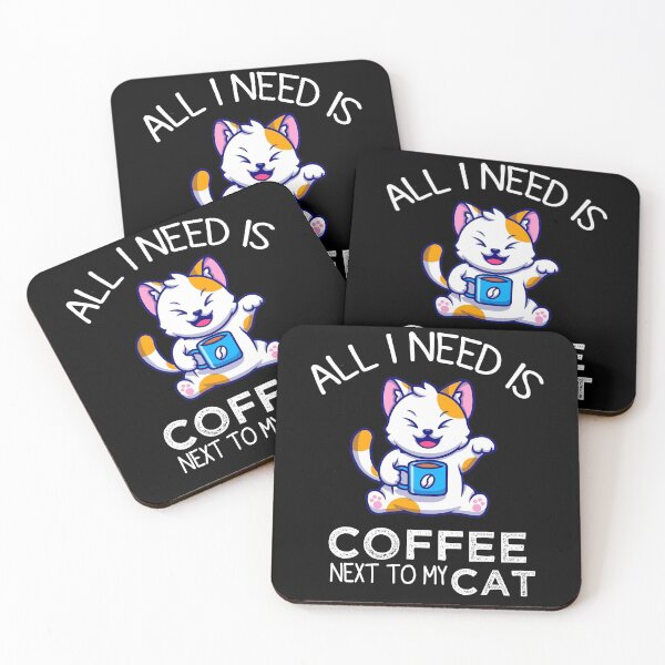 Item preview, All I Need Is Coffee And My Cat, Coffee Men And Women designed and sold by mHmShop.