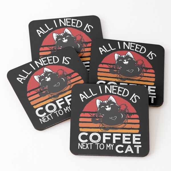 Item preview, All I Need Is Coffee And My Cat, Coffee Men And Women designed and sold by mHmShop.