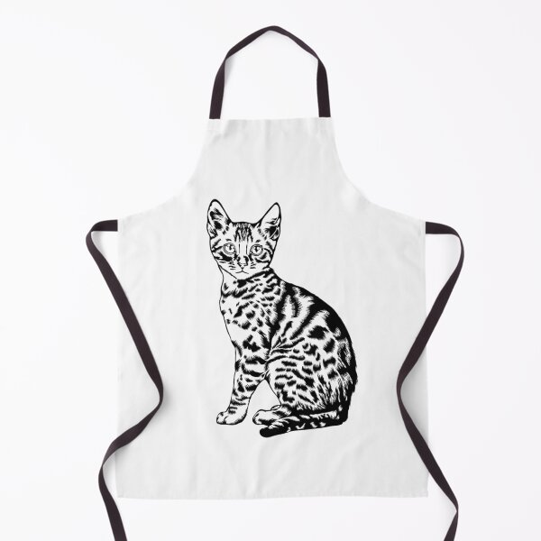 Item preview, Hand Drawn Bengal Cat designed and sold by jonrdesign.