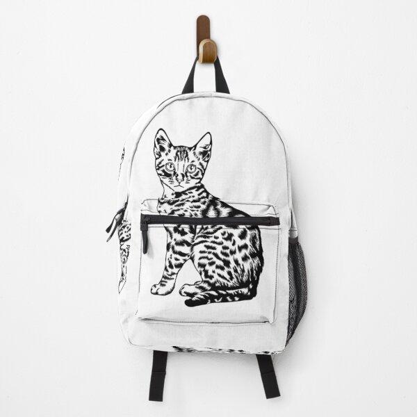 Item preview, Hand Drawn Bengal Cat designed and sold by jonrdesign.