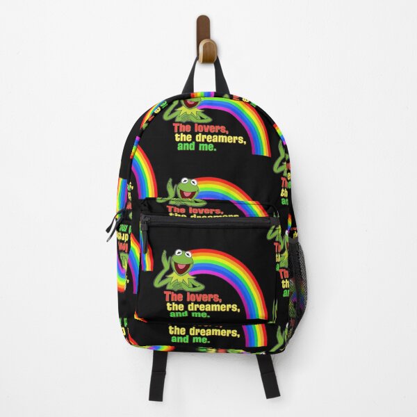 Vista previa del artículo con la obra «Amantes del arco iris de Kermit», diseñado y vendido por EddyAbramm.