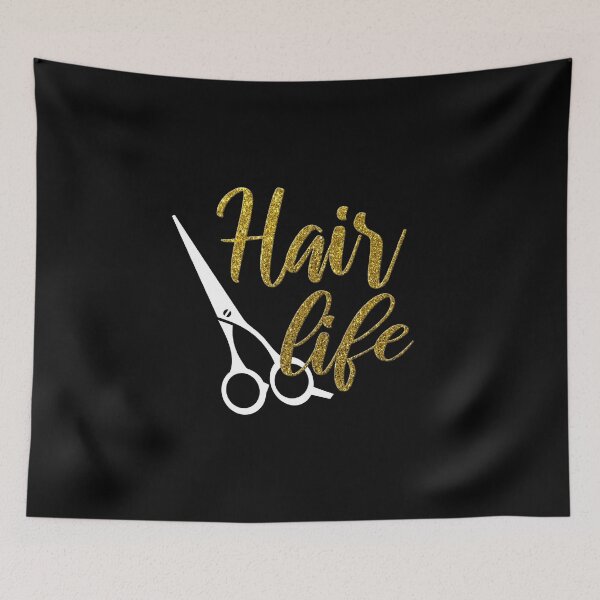 Item preview, Hair Life Hairdresser Scissors Gold Glitter Gift designed and sold by LusterCraft.