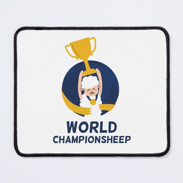 Item preview, Finishline Champion Sheep | Gift Ideas | Sport Puns Jokes designed and sold by Fluffy-Vectors.