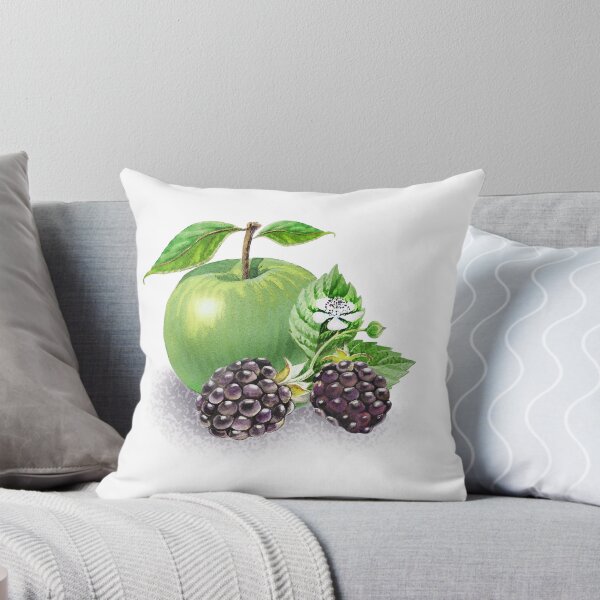 Aperçu de l'œuvre Green Apple And Blackberries créée et vendue par Irina Sztukowski.