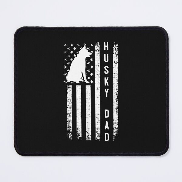 Item preview, Mens Husky Lover Gift Siberian Husky Dad American Flag Dog Lover designed and sold by Evrard123123.