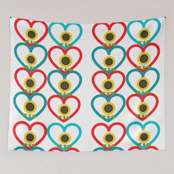 Item preview, Love Pattern with engraved sunflowers designed and sold by Hinny8.