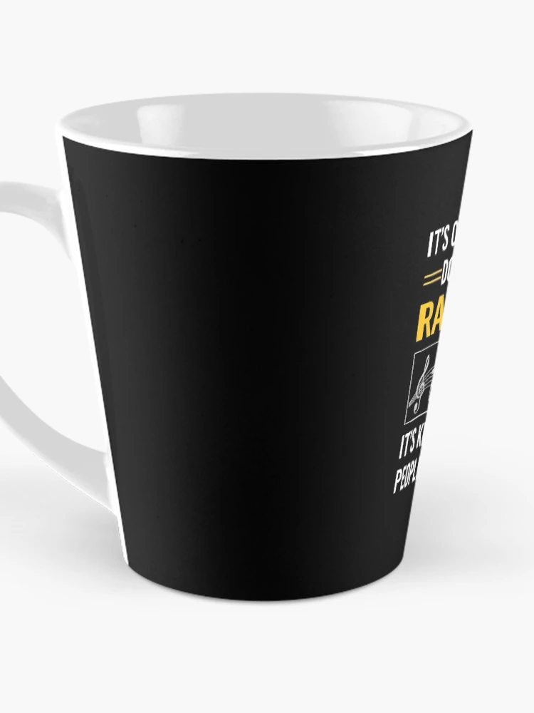 Thumbnail 3 of 4, Coffee Mug, Funny Smart People Rapping Rap Rapper designed and sold by RandalDavis.