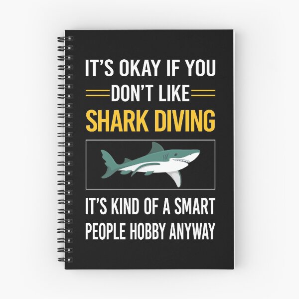 Item preview, Funny Smart People Shark Diving Diver designed and sold by RandalDavis.
