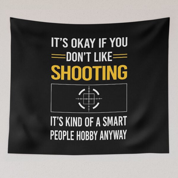 Item preview, Funny Smart People Shooting designed and sold by RandalDavis.