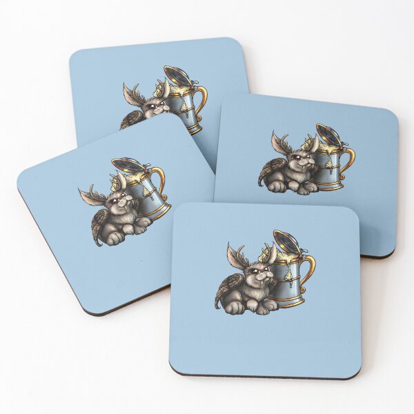 Item preview, Wolpertinger Sticker designed and sold by LenaWisgalla.