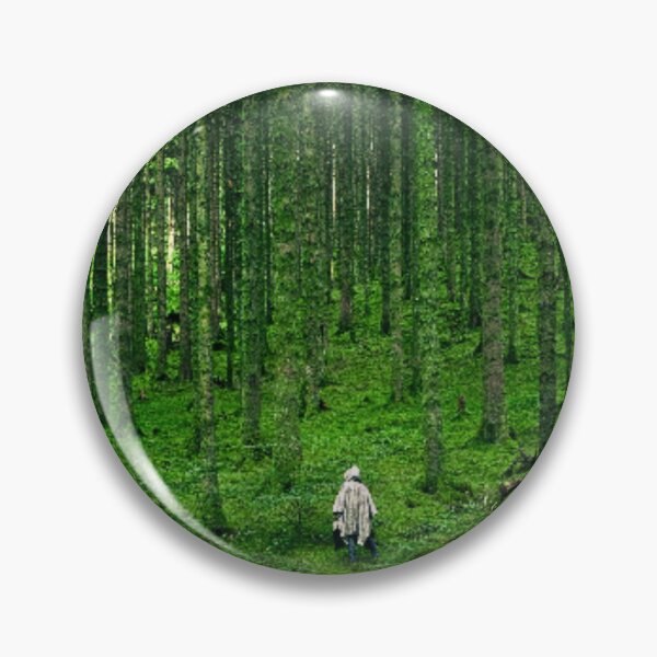 Item preview, View of green trees in a forest & a man designed and sold by VIVEK KUMAR RAI.