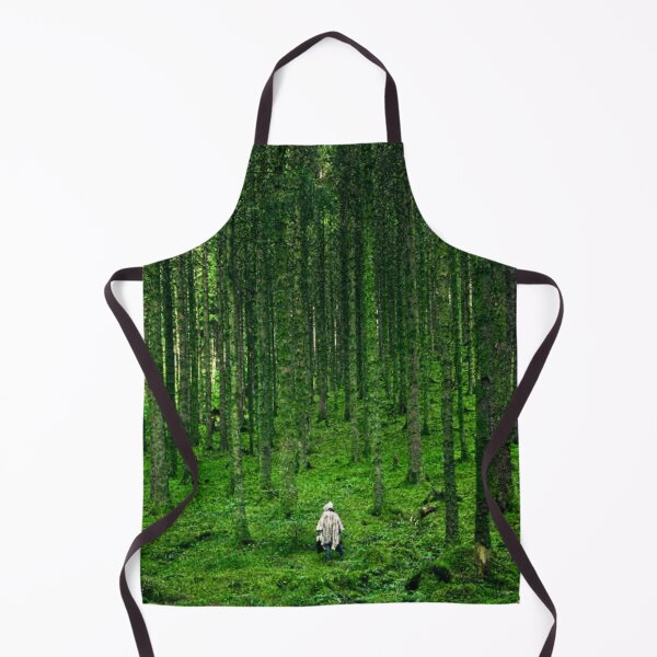 Item preview, View of green trees in a forest & a man designed and sold by VIVEK KUMAR RAI.