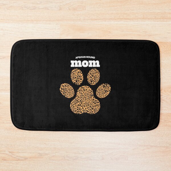 Item preview, Haute Leopard Afhan Hound Mom Dog Paw With Rich Leopard Print designed and sold by HauteLeopard.