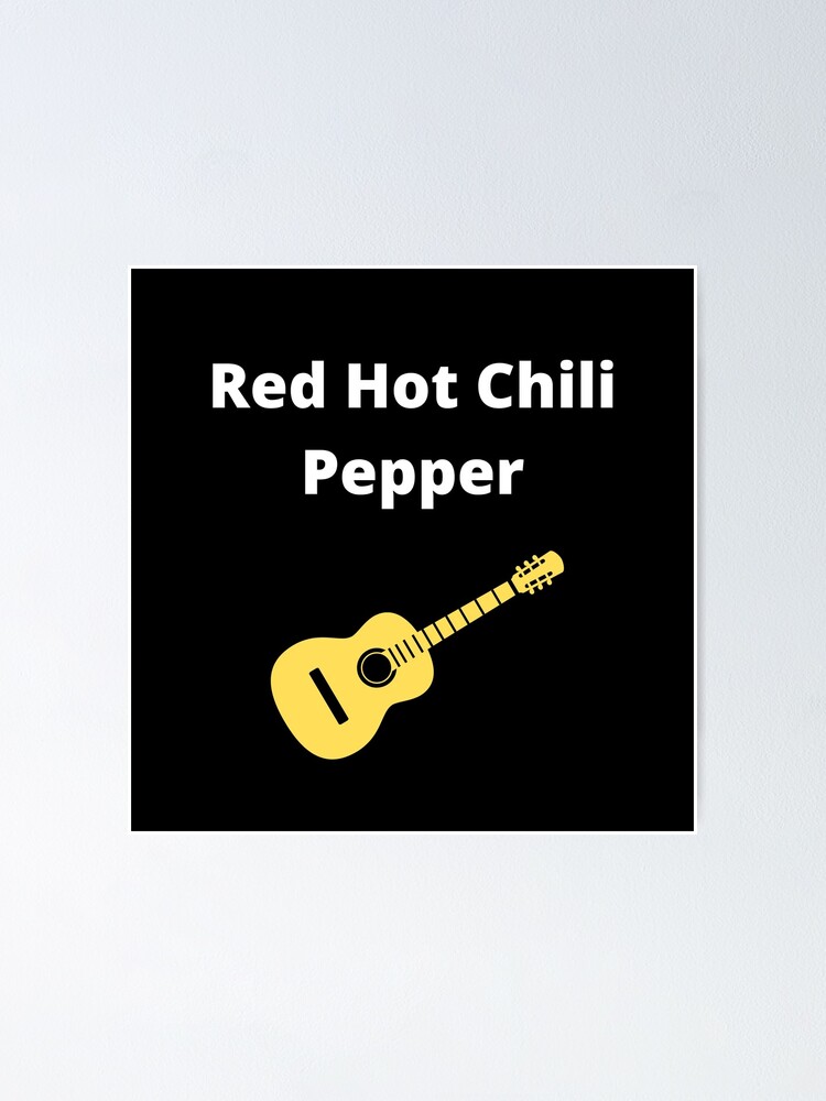 "Red Hot Chili Pepper Stand JoJo" Poster by DomSells Redbubble