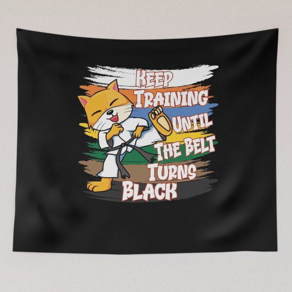 Item preview, Keep Training Until The Belt Turns Black | Kyokushin Karate designed and sold by Estrytee.