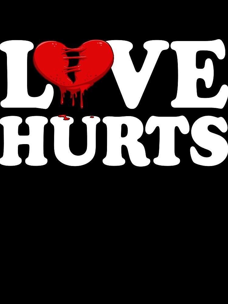 Thumbnail 3 von 3, Tuch, Love Hurts Broken Heart Divorce Breakup Heartbroken Gear designt und verkauft von DynamicDesign.