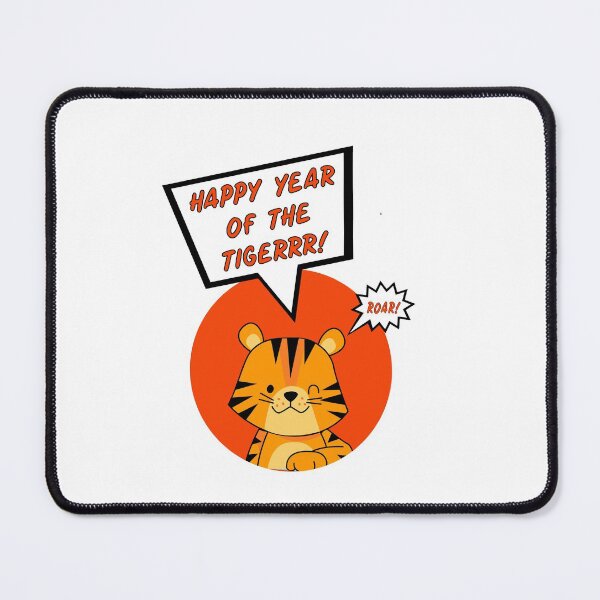 Item preview, Cute Wink - Happy Chinese New Year of The Tiger 2022 designed and sold by SparrowLag.