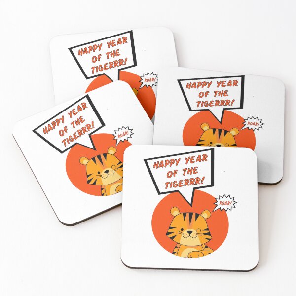 Item preview, Cute Wink - Happy Chinese New Year of The Tiger 2022 designed and sold by SparrowLag.