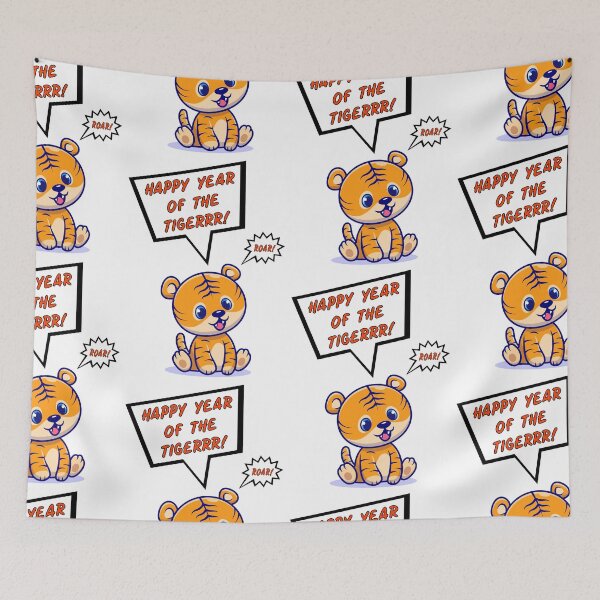 Item preview, Cute Tiger ROAR ! designed and sold by SparrowLag.