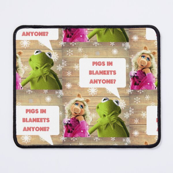Item preview, Muppets Kermit and Miss Piggy Christmas designed and sold by TaraSquires.