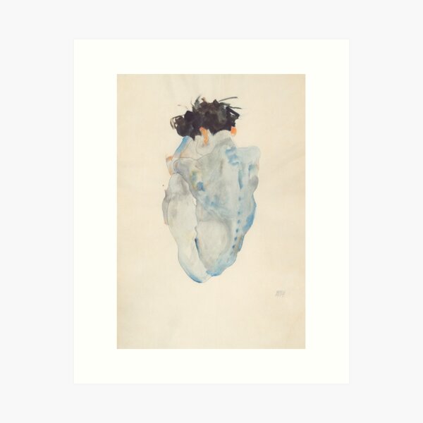 Item preview, EGON SCHIELE - Crouching designed and sold by artdesignco.