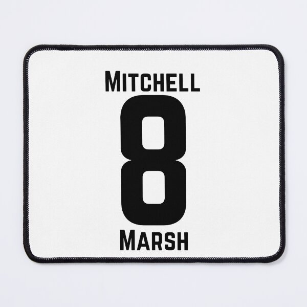 Item preview, Mitchell Marsh 8 Australian Cricket designed and sold by WeLoveCricket.