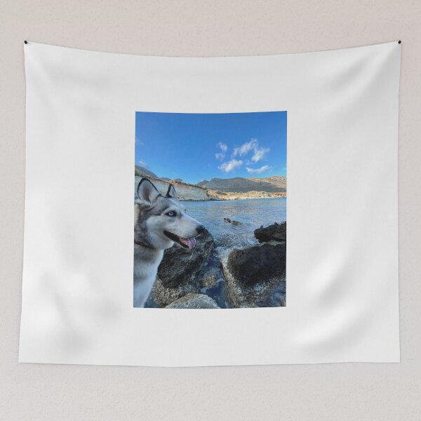 Item preview, Husky in Greece Geopark  designed and sold by CaptainNook.